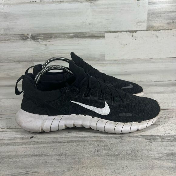 Nike Mens Free Run 5.0‎ Athletic Sneakers Running Shoes Black Size 8 - Picture 1 of 8